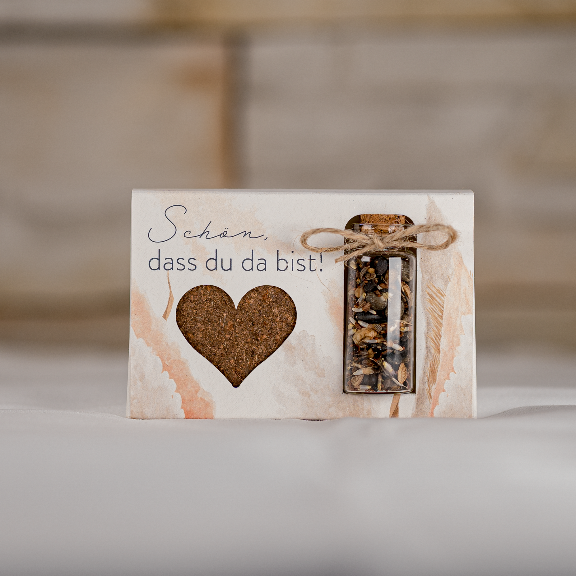 Anzuchtset Gastgeschenk Pampasblume