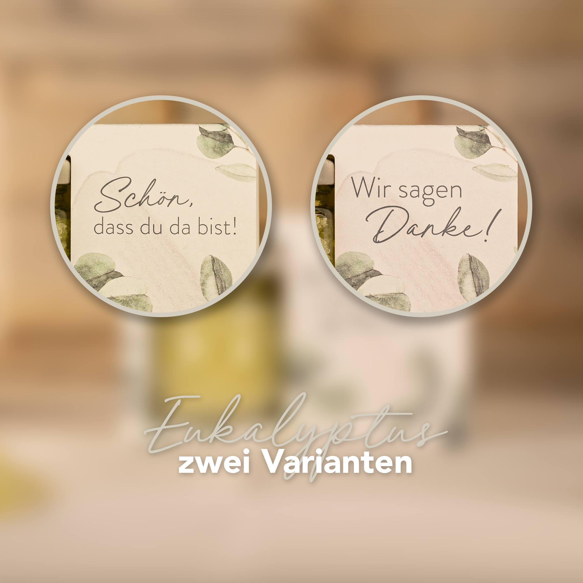 Badesalz Gastgeschenk Eukalyptus