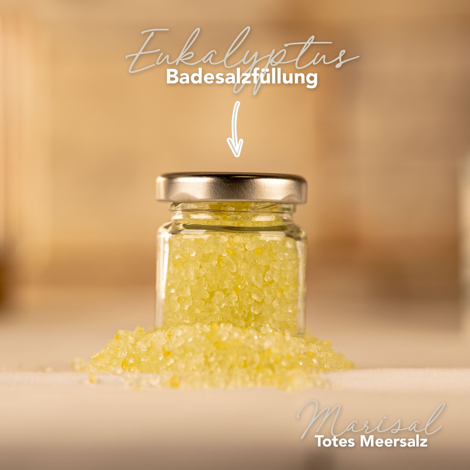 Badesalz Gastgeschenk Eukalyptus