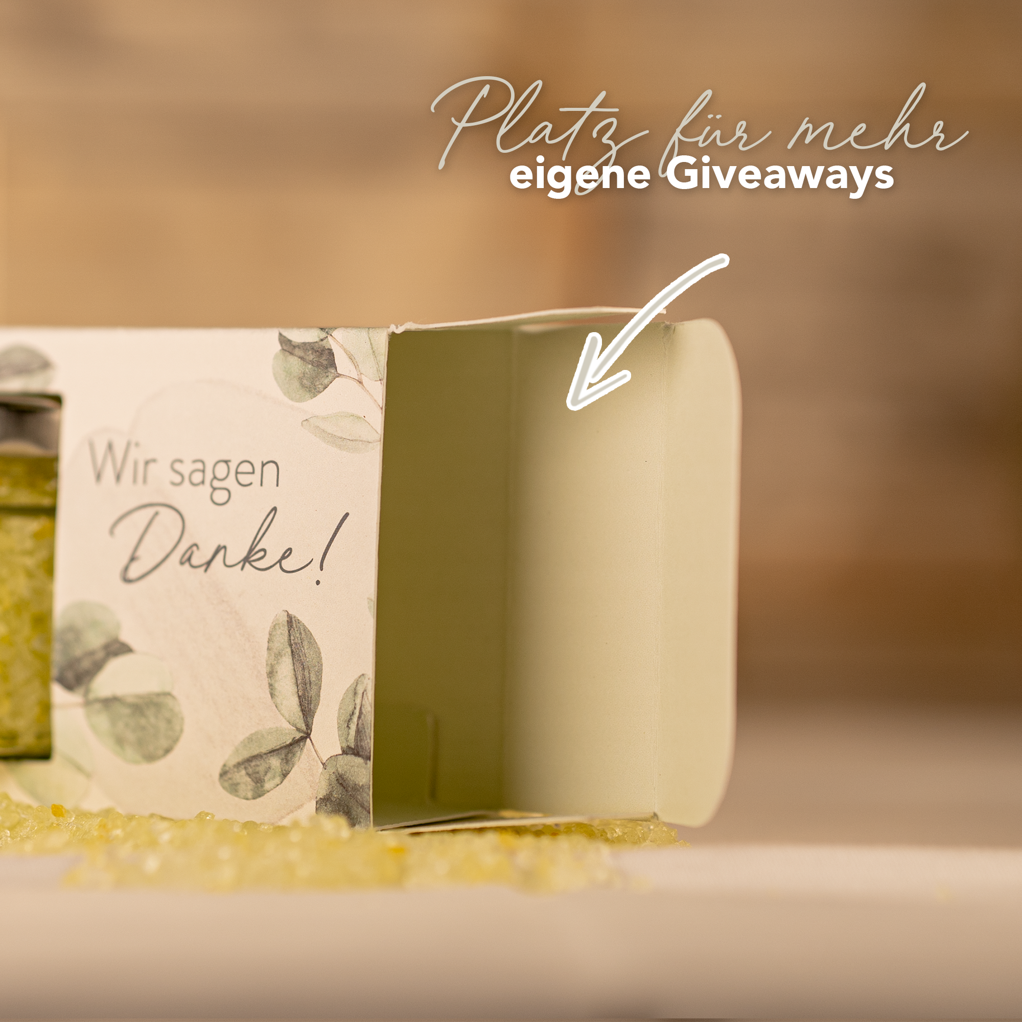 Badesalz Gastgeschenk Eukalyptus