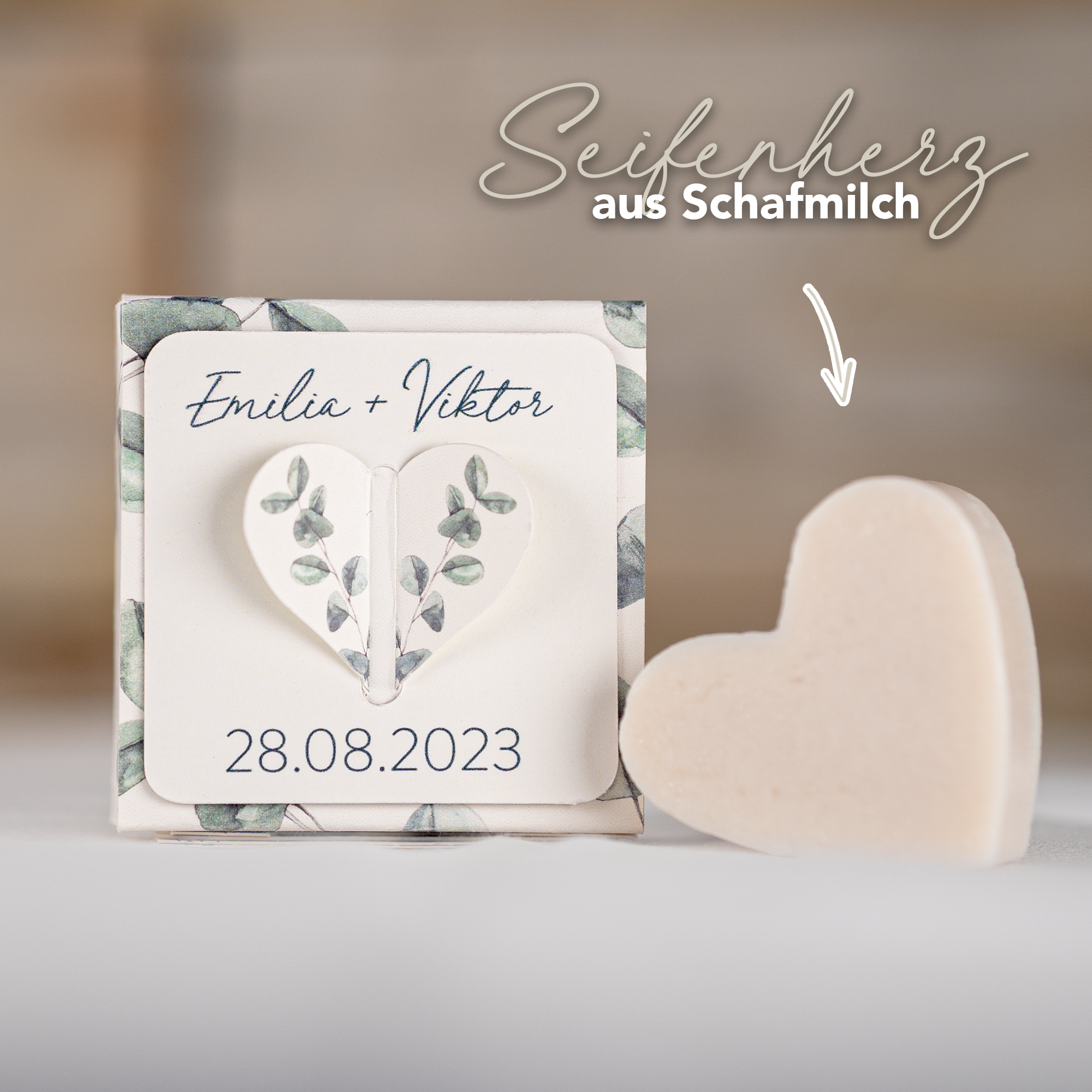 Seifenschachtel Gastgeschenk Eukalyptus