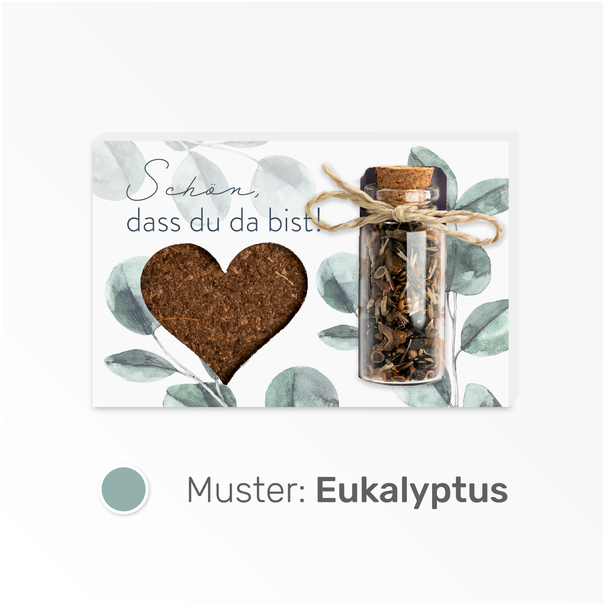 Anzuchtset Gastgeschenk Eukalyptus