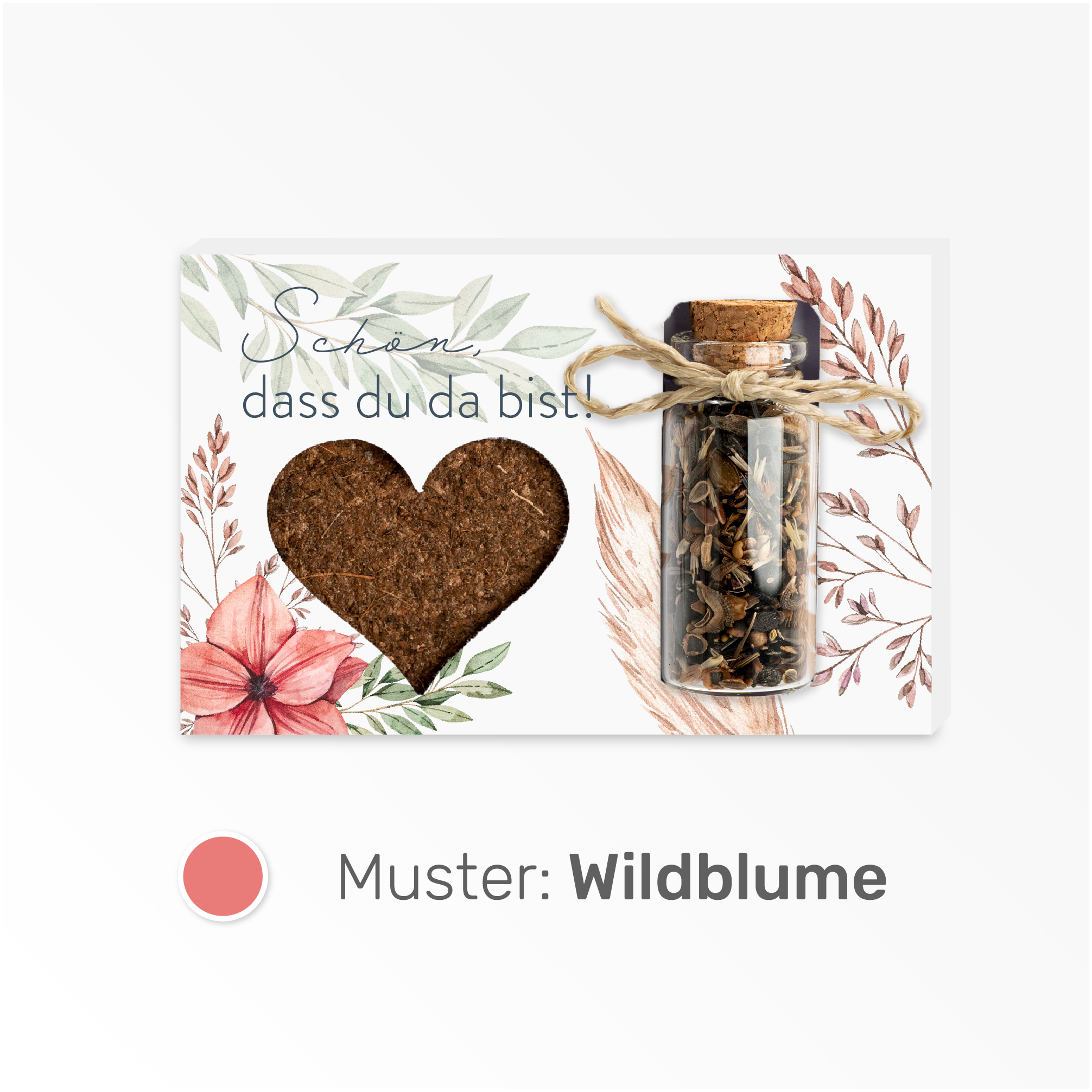 Anzuchtset Gastgeschenk Wildblume