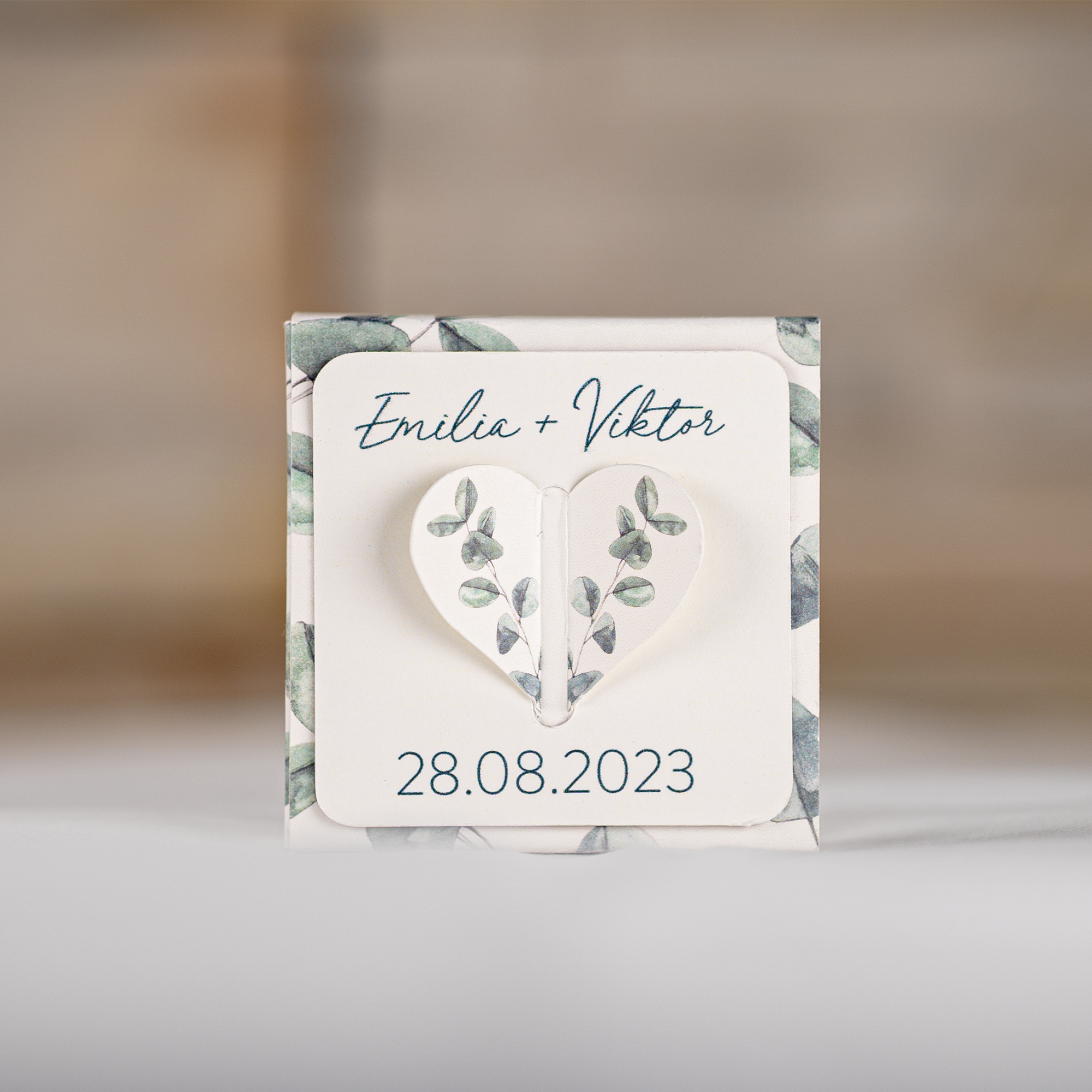 Seifenschachtel Gastgeschenk Eukalyptus